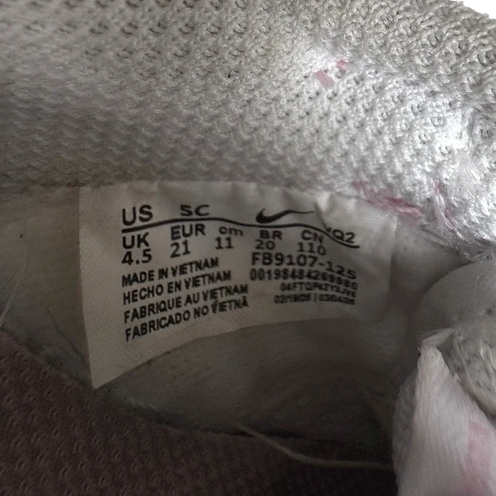 Nike Dunk Low Pink Foam White Toddler Girls' Sneakers Size 5C